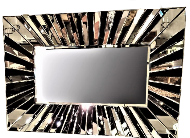 REGAL WALL MIRROR - Euro Living Furniture